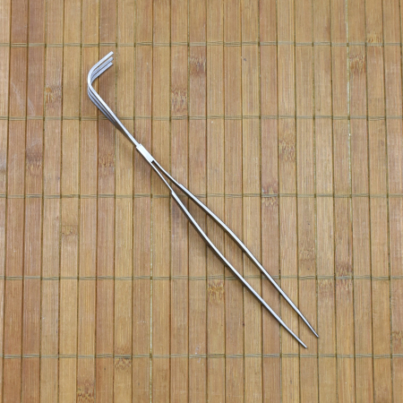 Dingmu Pinzette mit Kralle, 220 mm, Edelstahl